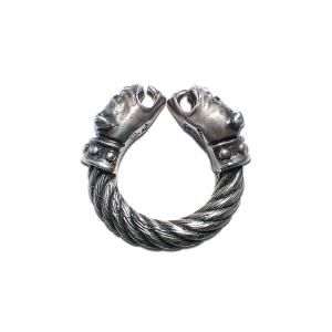 BILL WALL LEATHER（ビルウォールレザー） WIRE BANGLE 2グッドラック