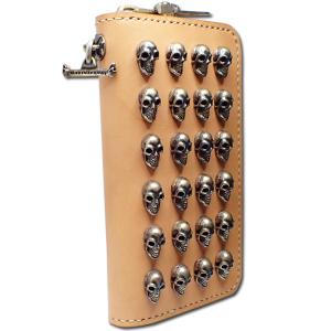 本物ロンワンズ Loneonesラウンドジップウォレット財布レナードカムホート LONE ONES ロンワンズ/レナードカムホート ウォレット・財布