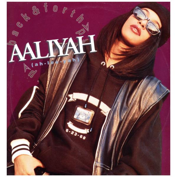 【レコード】AALIYAH - BACK &amp; FORTH (UK POSTER JACKET) 12...