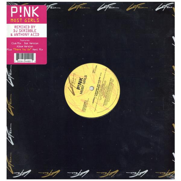 【レコード】P!NK - MOST GIRLS 12" US 2000年リリース