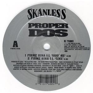 【レコード】PROPER DOS - FIRME HINA 12" US 1992年リリース｜freaksrecords-2