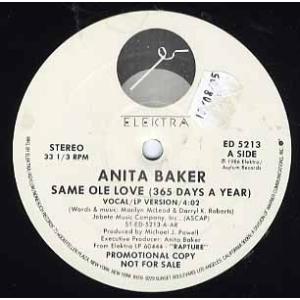 【レコード】ANITA BAKER - SAME OLE LOVE 12" US 1986年リリース