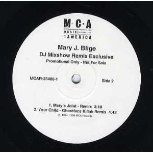【レコード】MARY J BLIGE - Mary Jane / I Love You (DJ Mi...