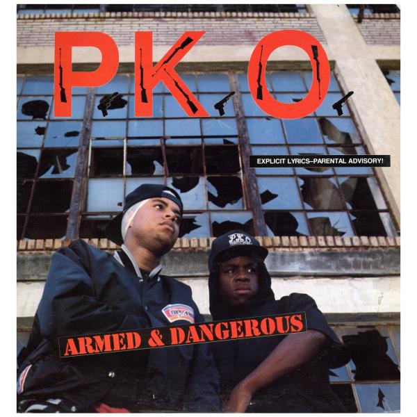【レコード】P.K.O. - ARMED AND DANGEROUS LP US 1990年リリース