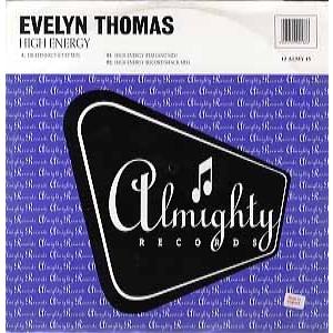 【レコード】EVELYN THOMAS - HIGH ENERGY-CULT MIX (UK) 12" UK 1983年リリース