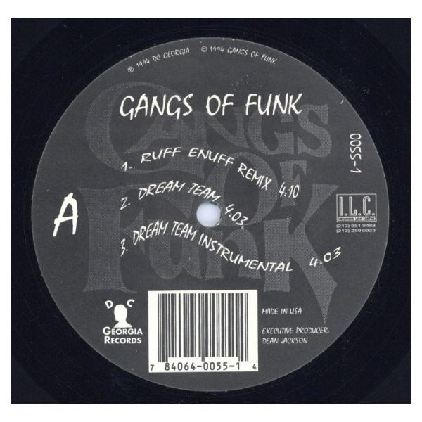 【レコード】GANGS OF FUNK - RUFF ENUFF / DREAM TEAM  12&quot;...