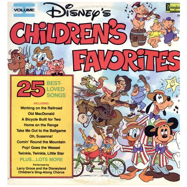 【レコード】V.A. - DISNEY'S CHILDREN'S FAVORITES VOL.1 L...