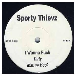 【レコード】SPORTY THIEVZ - I WANNA FUCK 12&quot; US 2001年リリー...