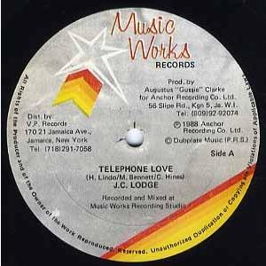 【レコード】J.C. LODGE - TELEPHONE LOVE 12