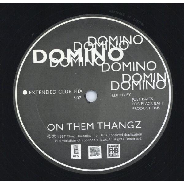 【レコード】DOMINO feat Frost - ON THEM THANGZ (EXTENDED...