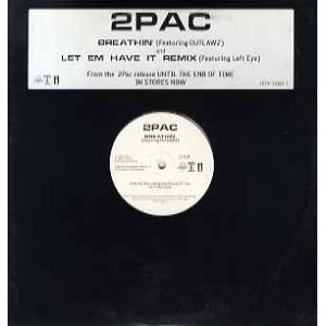【レコード】2PAC feat Outlawz, Left Eye - BREATHIN' / LE...