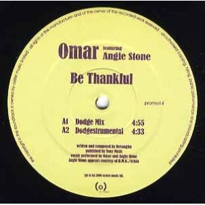 【レコード】OMAR feat Angie Stone - BE THANKFUL 12" UK 2...