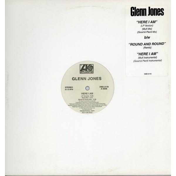 【レコード】GLENN JONES - HERE I AM / ROUND AND ROUND 12...
