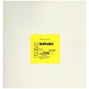 【レコード】BARRABAS - WOMAN / WILD SAFARI 12" US 2001年リリース