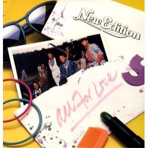 【レコード】NEW EDITION - ALL FOR LOVE LP US 1985年リリース