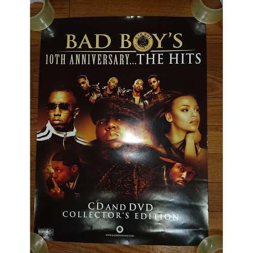 V.A. - BAD BOY&apos;S 10TH ANNIVERSARY THE HITS (ポスター) ...