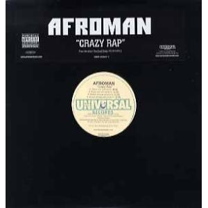 【レコード】AFROMAN - CRAZY RAP 12&quot; US 2001年リリース