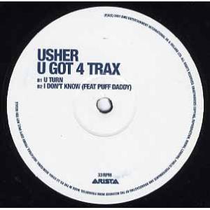 【レコード】USHER - U-TURN / IF I WANT TO (U Got 4 Trax)...