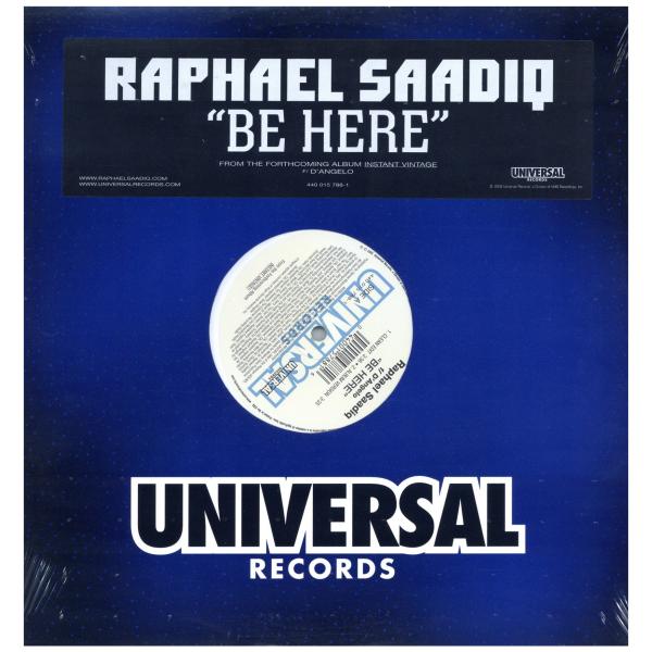 【レコード】RAPHAEL SAADIQ feat D'angelo - BE HERE 12" U...