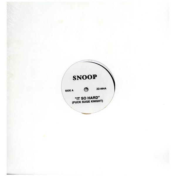 【レコード】SNOOP DOGG / EMINEM - It So Hard (Fuck Suge ...