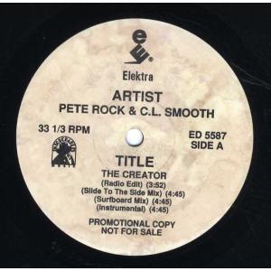 【レコード】PETE ROCK & CL SMOOTH - MECCA & THE SOUL BROTHER / THE CREATOR 12