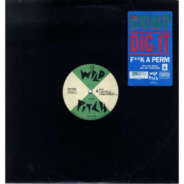 【レコード】THE COUP - DIG IT / FUCK A PERM 12" US 1993年...