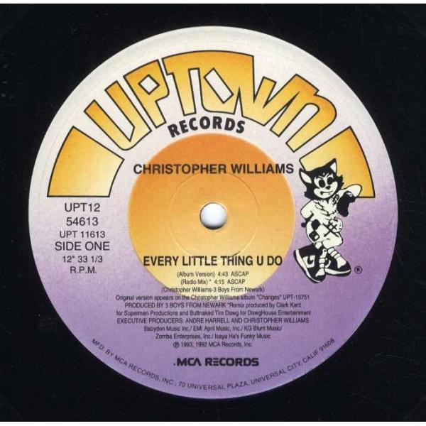 【レコード】CHRISTOPHER WILLIAMS - EVERY LITTLE THING U ...
