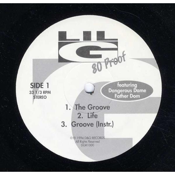 【レコード】LIL G - THE GROOVE / LIFE (80 PROOF-EP) EP U...