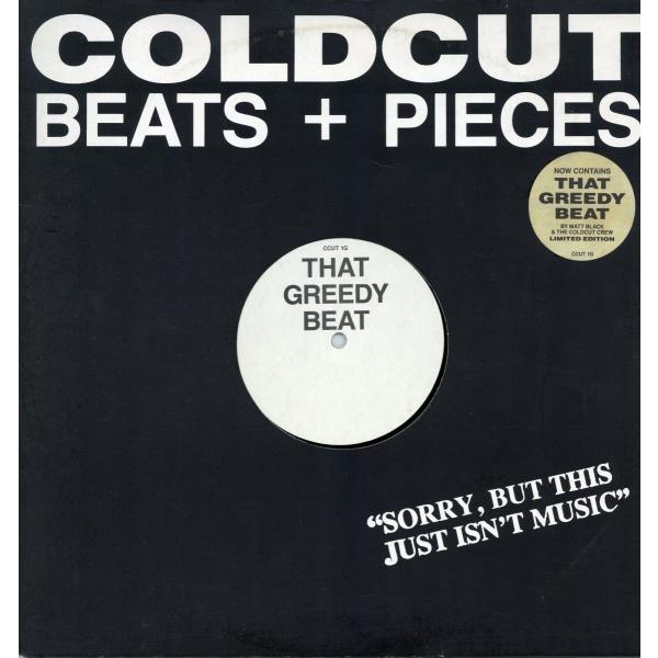 【レコード】COLDCUT - BEATS + PIECES/ THAT GREEDY BEAT (...