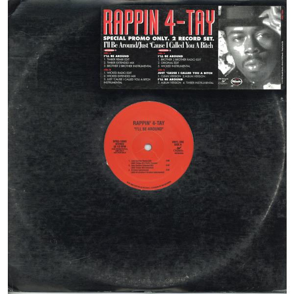 【レコード】RAPPIN' 4-TAY - I'll Be Around / Just Cause ...