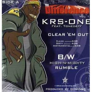 【レコード】KRS-ONE feat Tonedeff - CLEAR 'EM OUT 12" US...