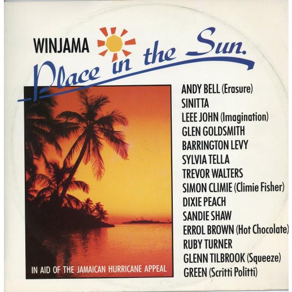 【レコード】WINJAMA - PLACE IN THE SUN 12" UK 1988年リリース