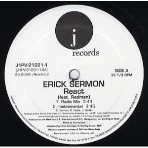 【レコード】ERIC SERMON feat REDMAN - REACT 12" US 2002年...