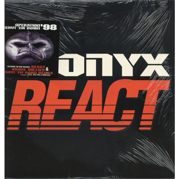 【レコード】ONYX feat 50 Cent - REACT / SHUT EM DOWN (RE...