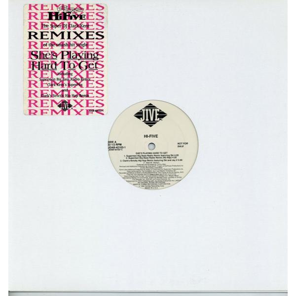 【レコード】HI-FIVE feat Jay-Z, Ski - SHE'S PLAYING HARD...