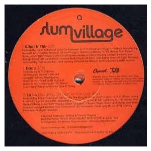 【レコード】SLUM VILLAGE - Trinity Past Present And Future- LP Sampler EP (2枚組) US 2002年リリース