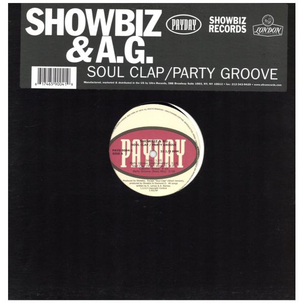 【レコード】SHOWBIZ &amp; AG - PARTY GROOVE / SOUL CLAP (RI)...