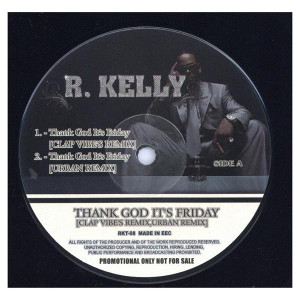 【レコード】R KELLY - THANK GOD IT'S FRIDAY (REMIXES) 12...