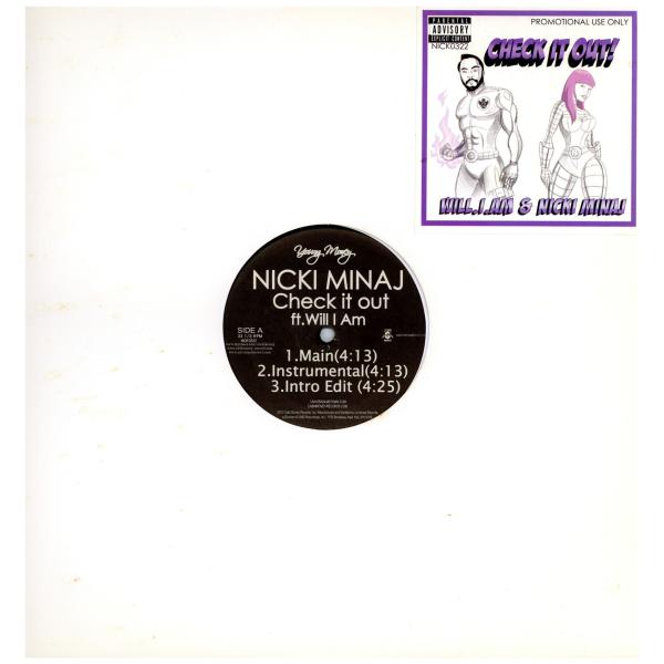 【レコード】NICKI MINAJ feat Will I Am, Eminem - CHECK I...