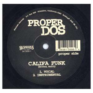 【レコード】PROPER DOS - CALIFA FUNK 12" US 1998年リリース｜freaksrecords-2