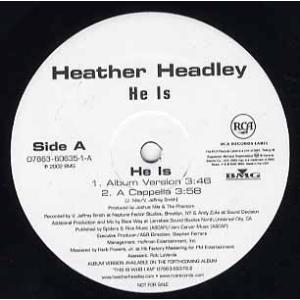 【レコード】HEATHER HEADLEY - HE IS 12" US 2002年リリース