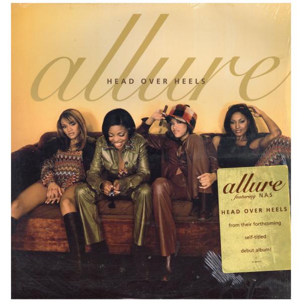 【レコード】ALLURE feat Nas - HEAD OVER HEELS 12" US 199...