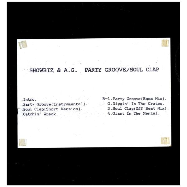 【レコード】SHOWBIZ &amp; AG - PARTY GROOVE / SOUL CLAP (RE)...
