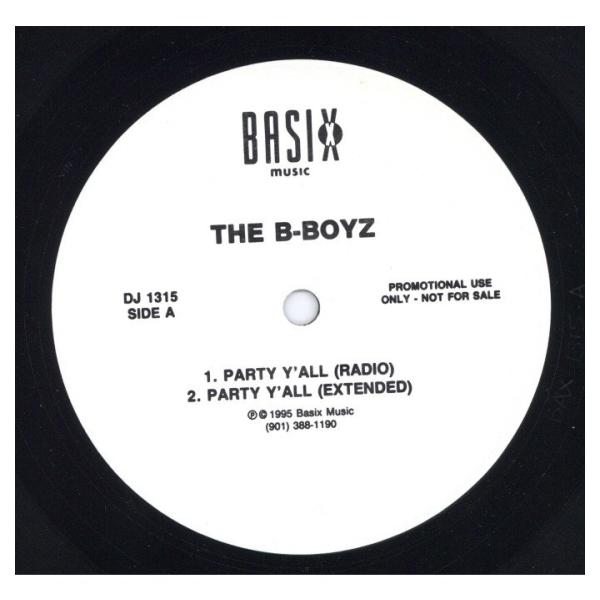 【レコード】THE B-BOYZ / Z-DA - PARTY Y'ALL / LOVE COME ...