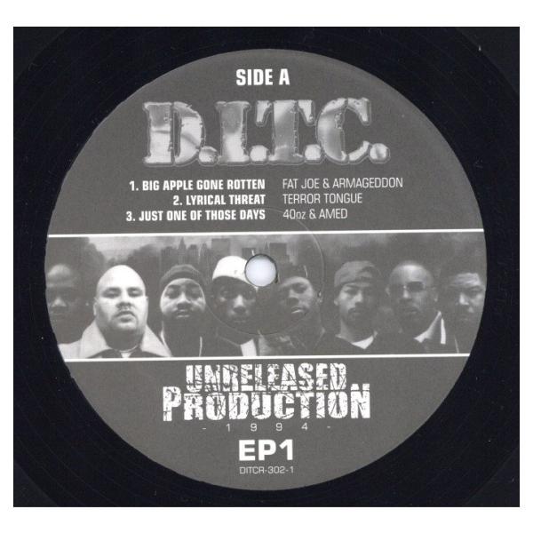 【レコード】D.I.T.C. - UNRELEASED PRODUCTION 1994 EP1 EP...