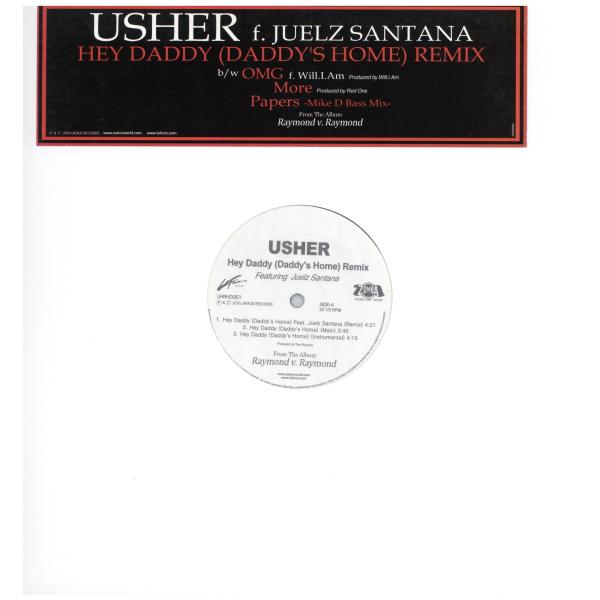 【レコード】USHER feat JUELZ SANTANA - HEY DADDY (DADDYS...