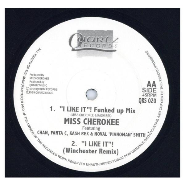 【レコード】MISS CHEROKEE - I LIKE IT 12" UK 1999年リリース