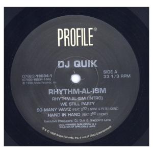 DJ Quik Rhythm-al-ism レコード DJ Quik Rhythm-Al-Ism - メルカリ