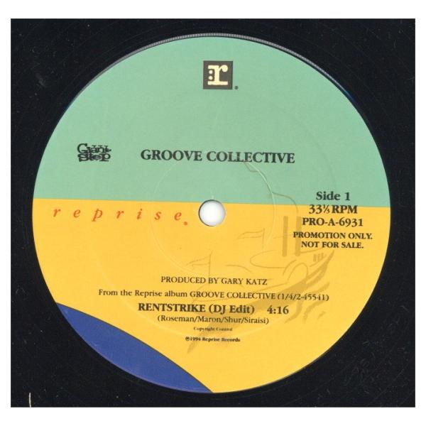 【レコード】GROOVE COLLECTIVE - RENTSTRIKE 12" US 1994年リ...
