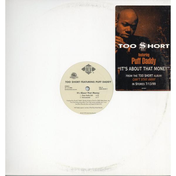 【レコード】TOO SHORT feat Puff Daddy - IT'S ABOUT THAT ...
